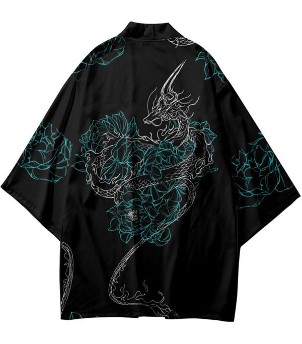 Kimono Dragon Floral