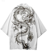 Kimono Dragon Japonais Noir