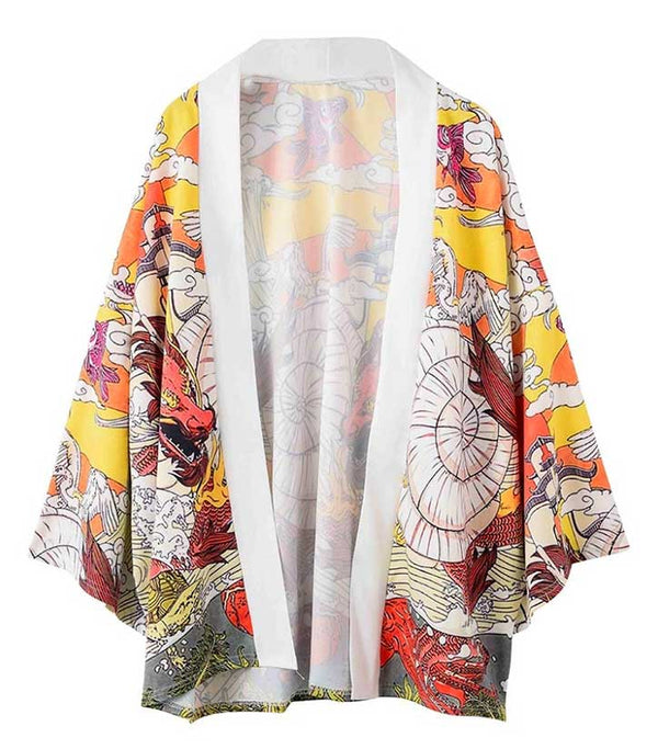 Kimono dragon shirt