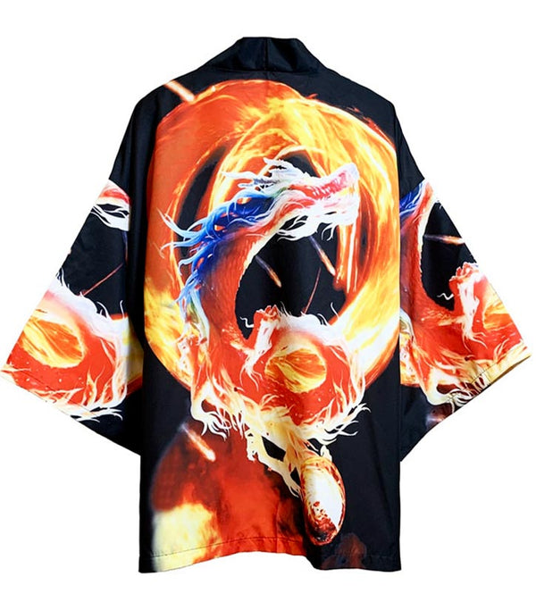 Kimono flamme