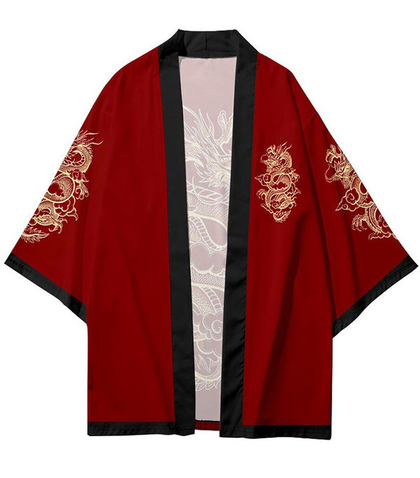 Kimono Dragon Japonais Harajuku