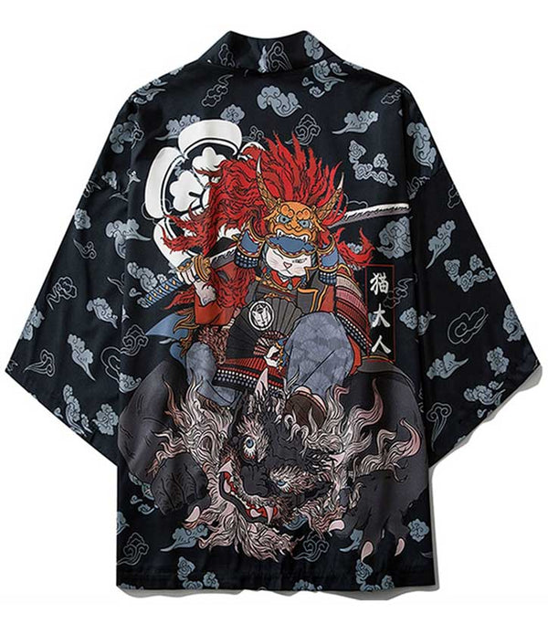 Kimono japonais dragon