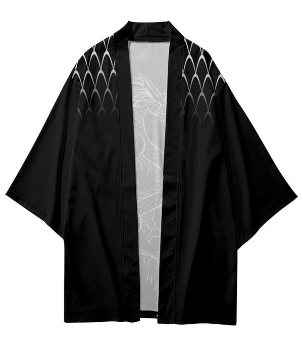 Kimono Dragon Japonais Kuro
