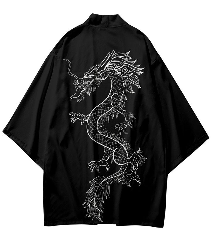 Kimono Japonais Noir