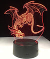 Lampe 3D Dragon