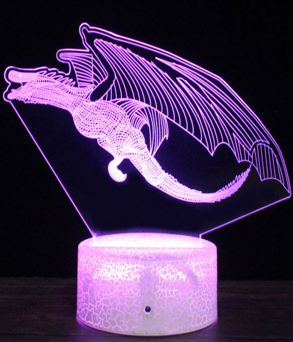 Lampe Avec Dragon