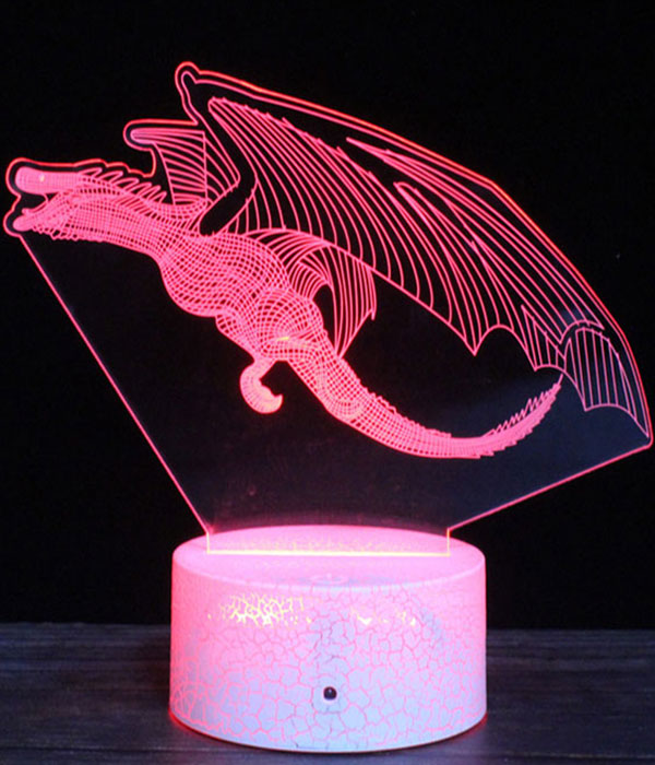 Lampe Avec Dragon