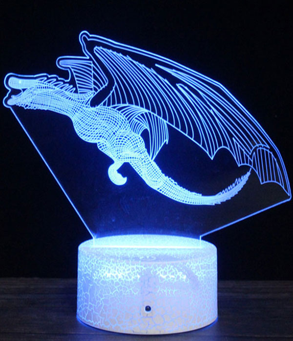 Lampe Avec Dragon