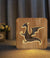 Lampe Dragon En Bois