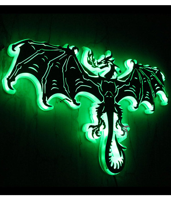 Lampe Dragon Gothique