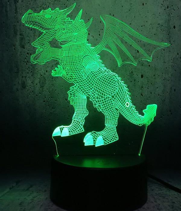 Lampe Dragon Hydre