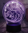 Lampe Dragon Targaryen