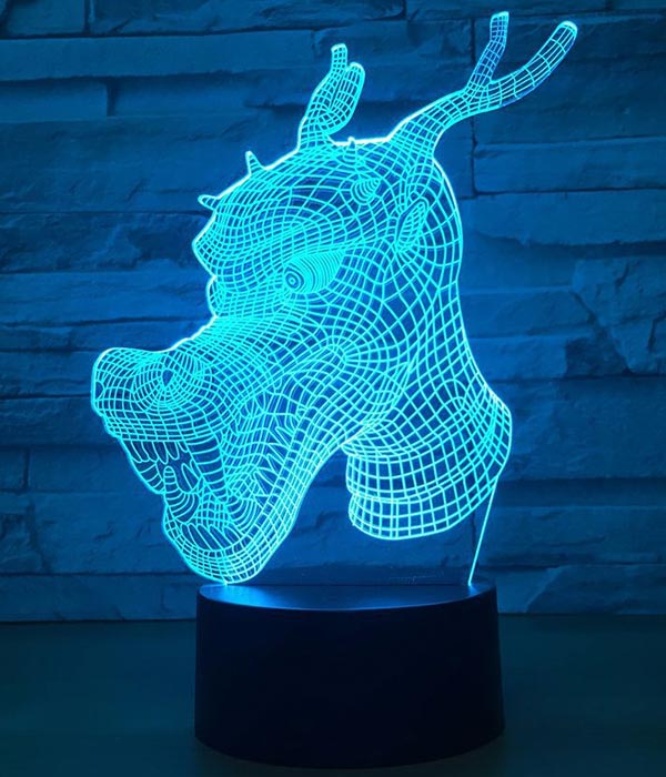 Lampe Tête De Dragon