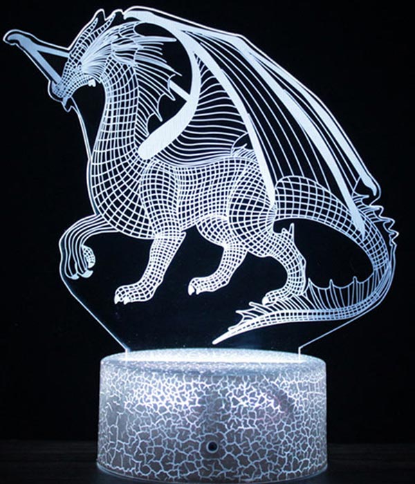 Lampe Veilleuse Dragon