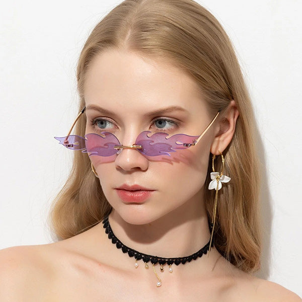 Lunette En Flamme