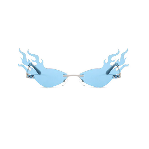 Lunette Flamme Bleu