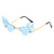 Lunette Flamme Bleu