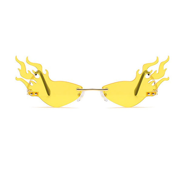Lunette Flamme Jaune