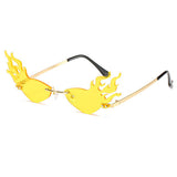 Lunette Flamme Jaune