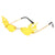 Lunette Flamme Jaune