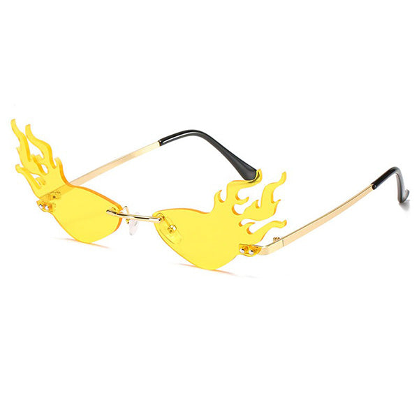 Lunette Flamme Jaune