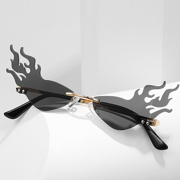 Lunette Flamme Noir