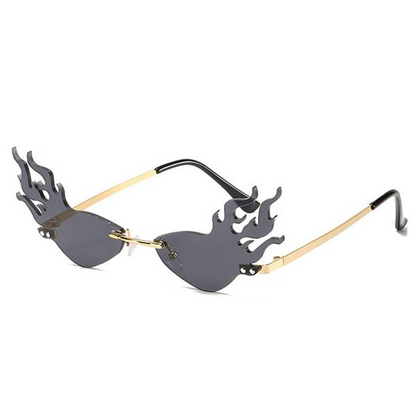Lunette Flamme Noir