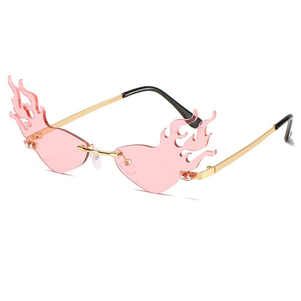 Lunette Flamme Rose