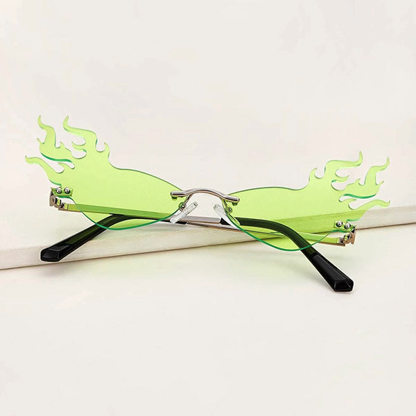 Lunette Flamme Verte