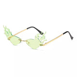 Lunette Flamme Verte