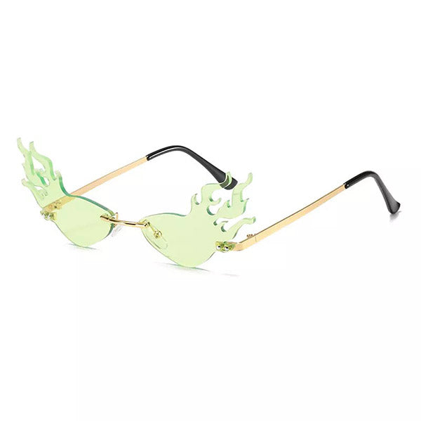 Lunette Flamme Verte