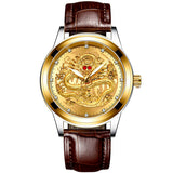 Montre avec dragon