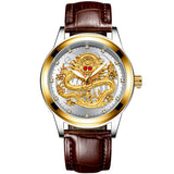Montre avec dragon