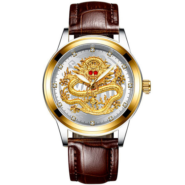 Montre avec dragon
