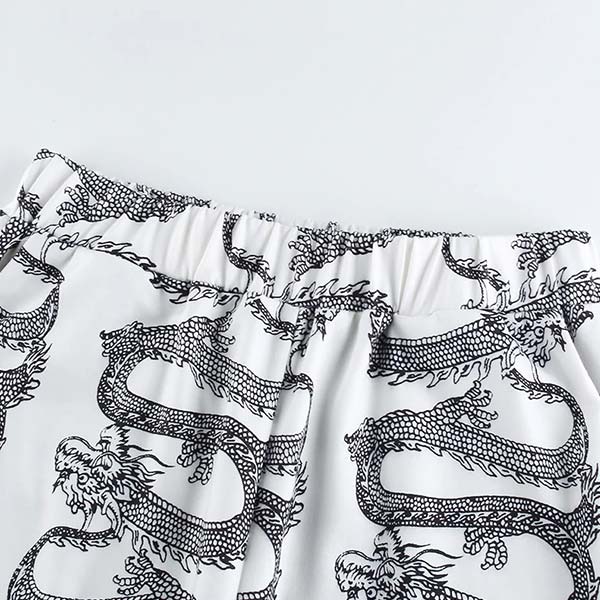 Pantalon Dragon Blanc
