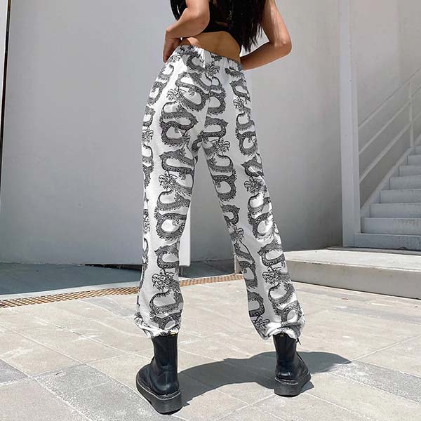 Pantalon Dragon Blanc