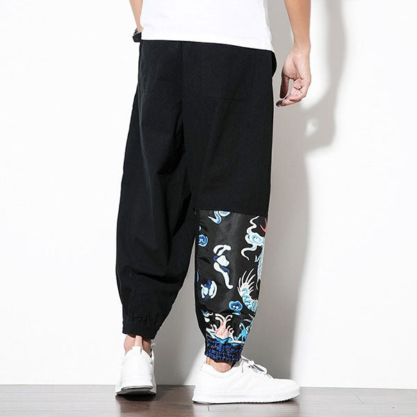 Pantalon Dragon Bleu