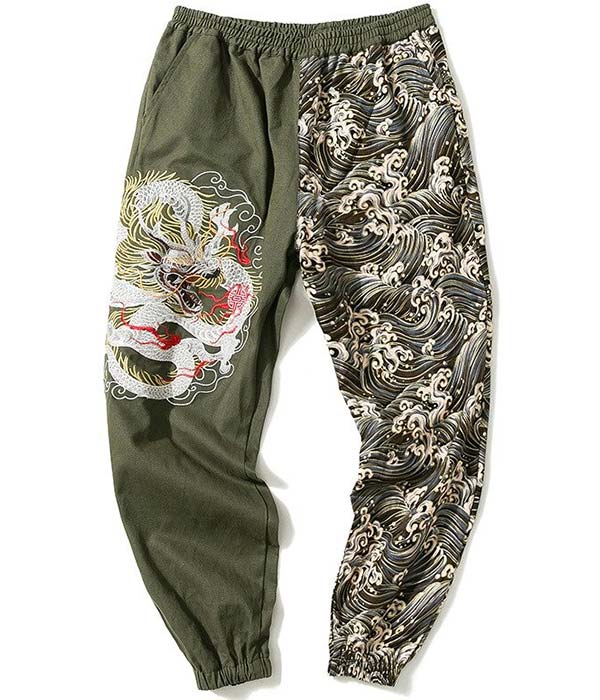 Pantalon Dragon Double Face