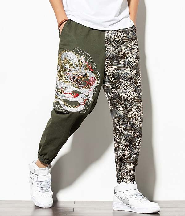 Pantalon Dragon Double Face