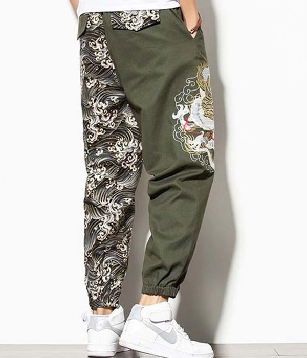 Pantalon Dragon Double Face
