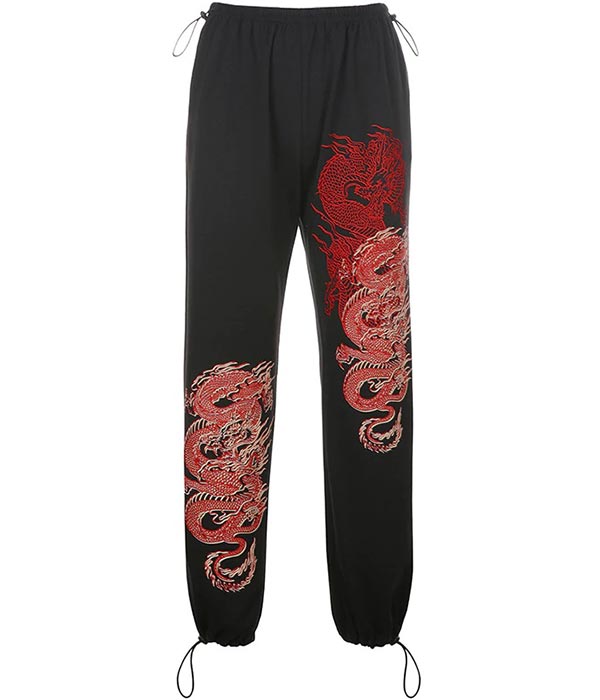 Pantalon Dragon Rouge