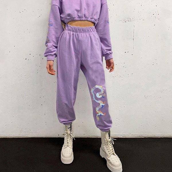 Pantalon Dragon Violet