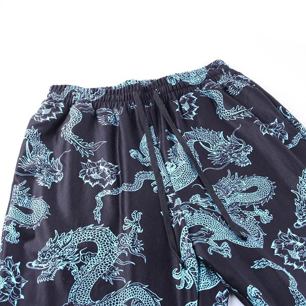 Pantalon Motif Dragon