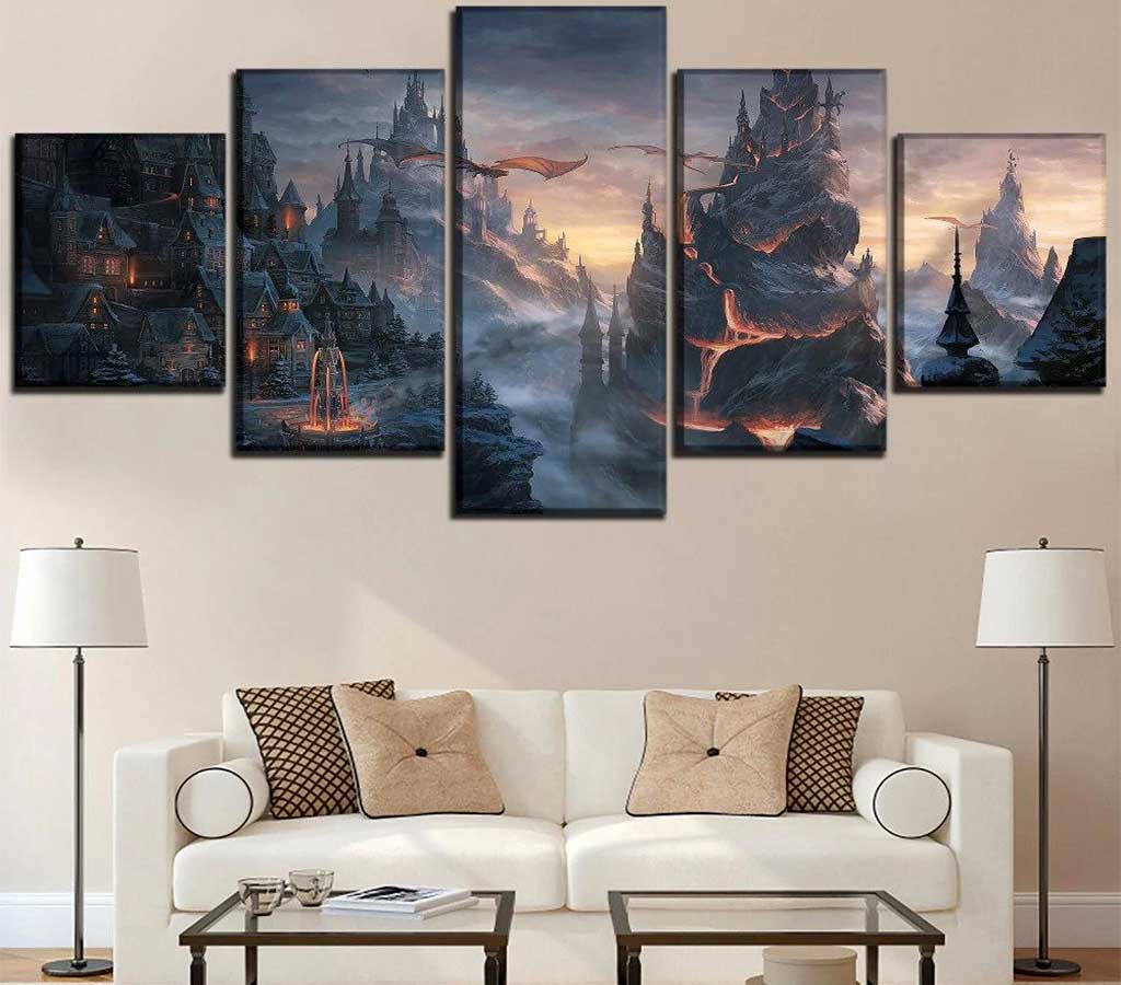 peinture de dragon