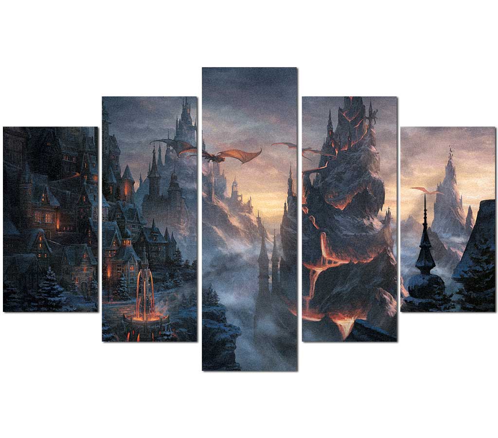 peinture de dragon