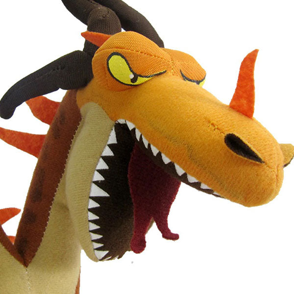 Peluche Dragon À Deux Têtes