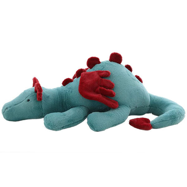 Peluche Dragon Ailes Rouges