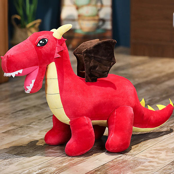 Peluche Dragon De Feu