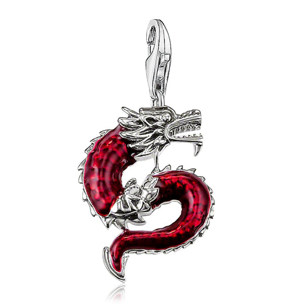 Pendentif femme dragon