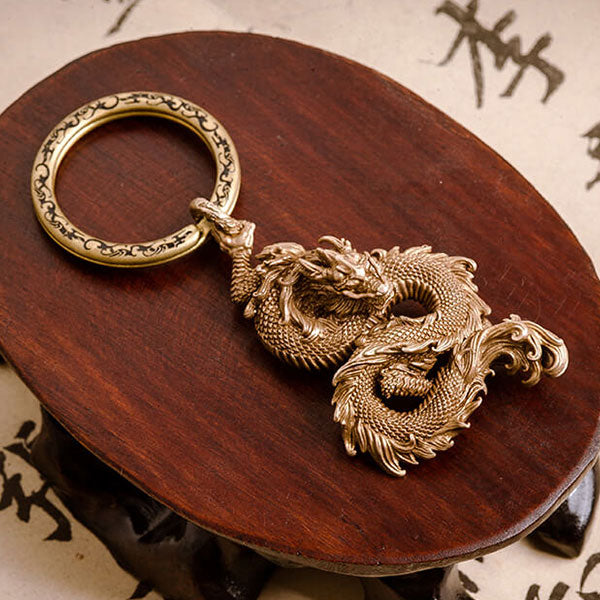 Porte Clé Dragon Artisanal